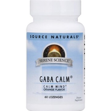 Source Naturals Gaba Calm, Orange, Tablets