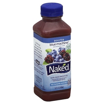 Naked 100% Juice Smoothie, Blue Machine