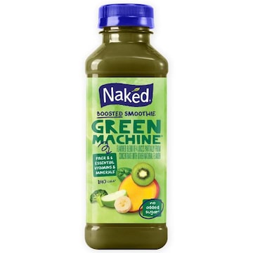 Naked No Sugar Added Non GMO Green Machine Fruit Juice