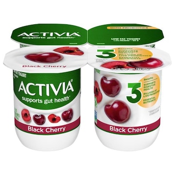 Activia Low Fat Black Cherry Yogurt