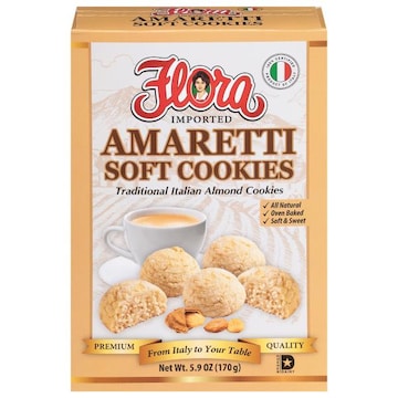 Flora Cookies, Soft, Amaretti