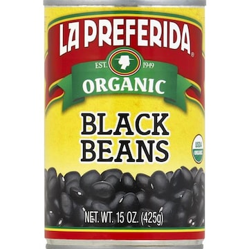 La Preferida Organic Beans, Black