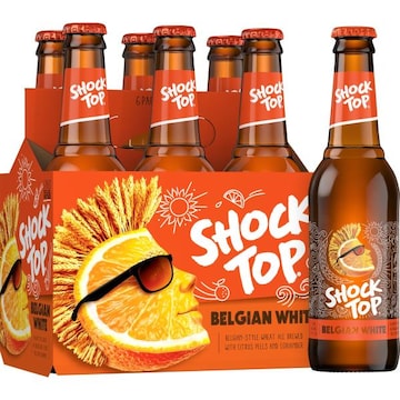 Shock Top Belgian White Wheat Ale