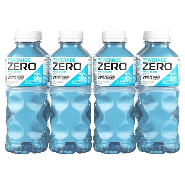 Powerade Zero Sports Drink, Mixed Berry, Zero Sugar Publix Super Markets