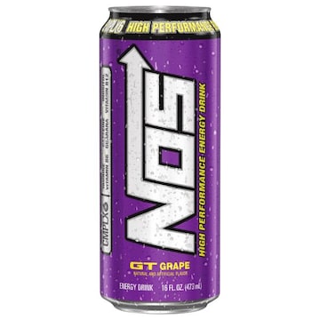 Nos Energy Drink, GT Grape, High Performance