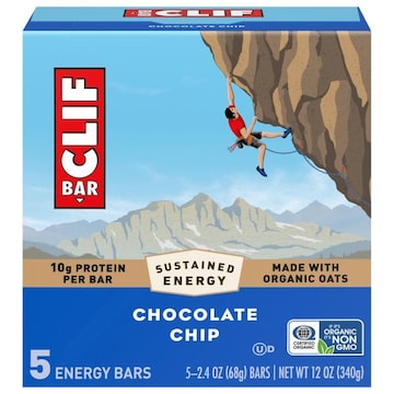 Clif Bar Chocolate Chip Energy Bars