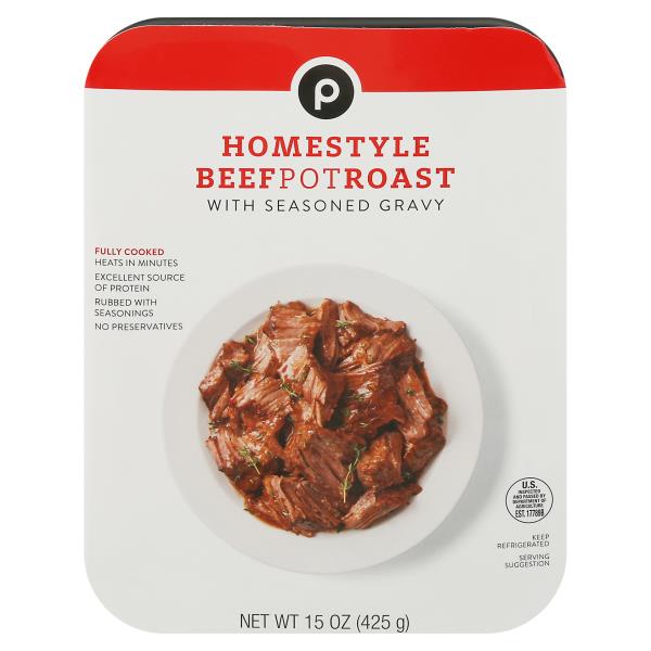 Publix Homestyle Beef Pot Roast, Seasoned Gravy Fully Cooked Publix