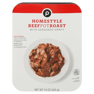 Publix Homestyle Beef Pot Roast, Seasoned Gravy Fully Cooked