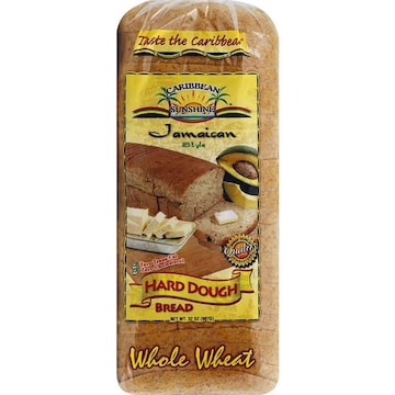 Caribbean Sunshine Bread, Hard Dough, Whole Wheat, Jamaican Style
