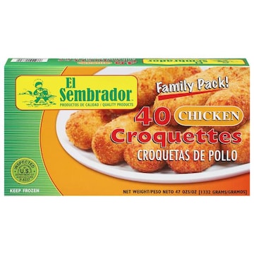 El Sembrador Croquettes, Chicken, Family Pack