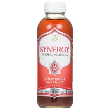 Gts Synergy Kombucha, Strawberry Serenity