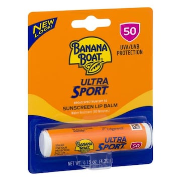 Banana Boat Sunscreen Lip Balm, Broad Spectrum SPF 50