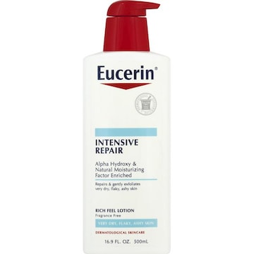Eucerin Lotion, Very Dry Skin, Intensive Repair, Fragrance Free