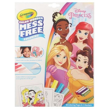 Crayola Coloring Pages & Markers, Disney Princess