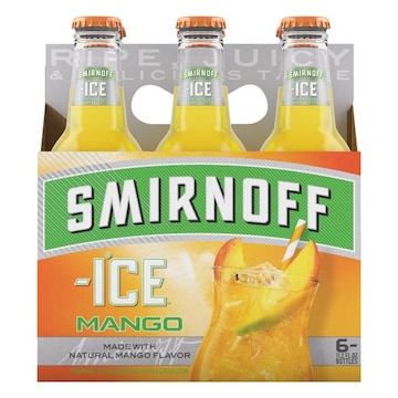 Smirnoff Ice Malt Beverage, Mango