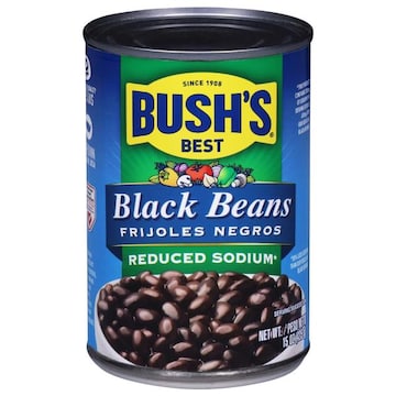 Bush's Best Black Beans, Reduced Sodium