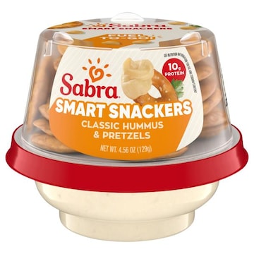 Sabra Smart Snackers Snackers, Classic Hummus & Pretzels