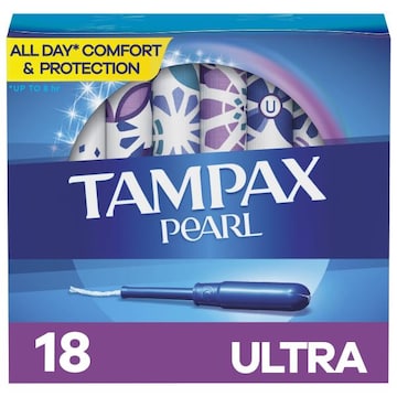 Tampax Pearl Pearl Tampons, Ultra 3 Ct