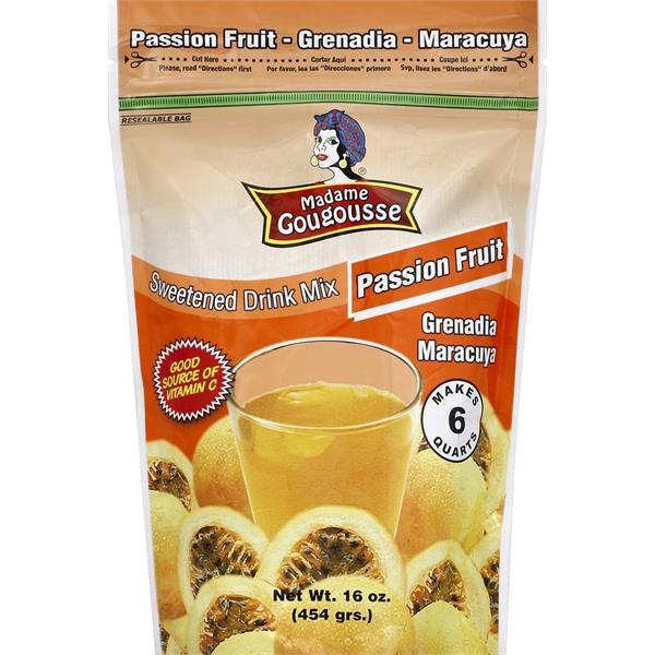 Madame Gougousse Drink Mix, Sweetened, Passion Fruit | Publix