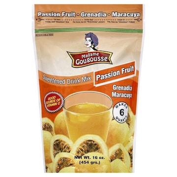 Madame Gougousse Drink Mix, Sweetened, Passion Fruit