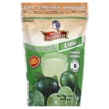 Madame Gougousse Drink Mix, Sweetened, Lime