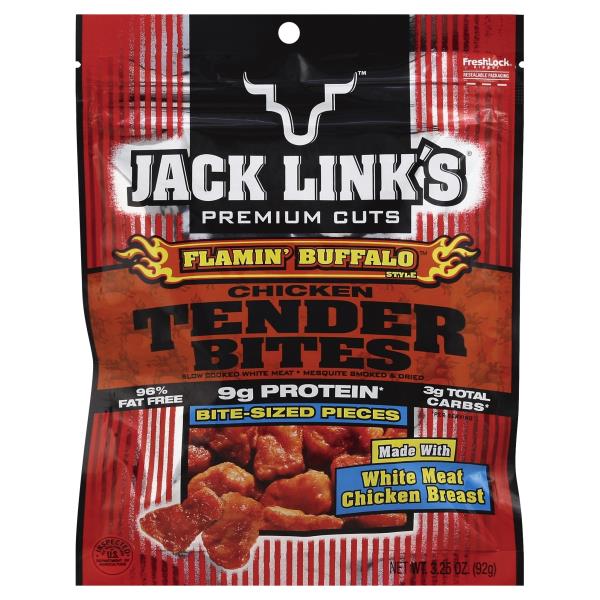 Jack Link's Premium Cuts Tender Bites, Chicken, Flamin' Buffalo Style 