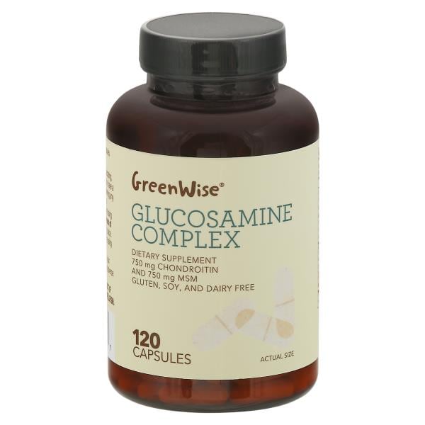 GreenWise Glucosamine Complex, Capsules Publix Super Markets