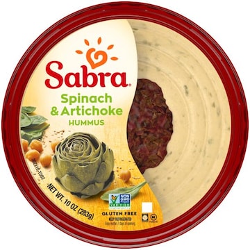 Sabra Spinach and Artichoke Hummus