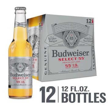 Budweiser Select 55 Premium Light Beer