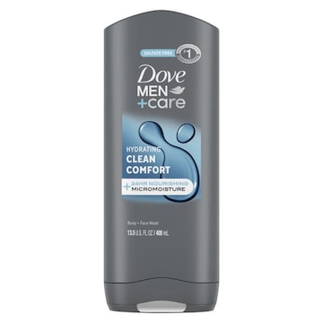 Dove Men + Care Body And Face Wash Hydrating Clean Comfort