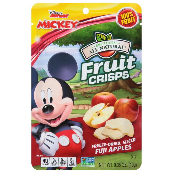 Brothers All Natural Fruit Crisps, Fuji Apples, Disney Junior Publix