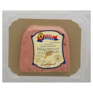 Tour Eiffel Perigord Pork Pate with Truffles, Caramel Color Glazed, Gourmet