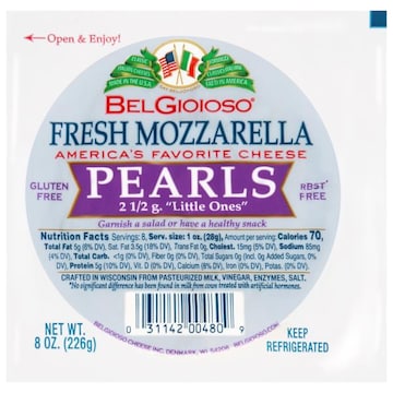 BelGioioso BelGioioso Fresh Mozzarella Pearls 8oz