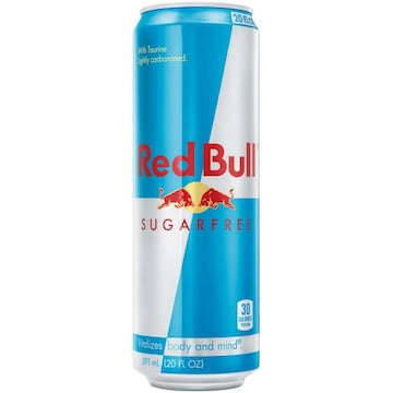 Red Bull Sugar Free Energy Drink 189mg Caffeine, 20 fl oz Can