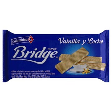 Bridge Bridge Wafer, Vainilla y Leche