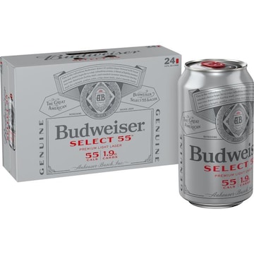 Budweiser Select 55 Premium Light Beer