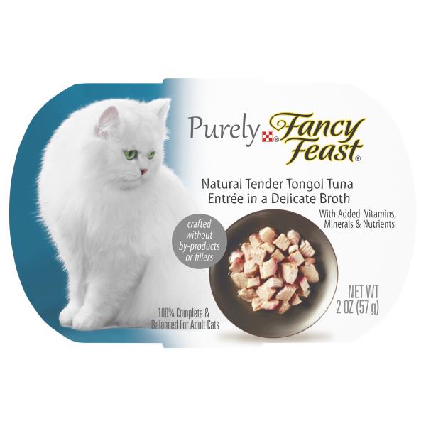 Fancy Feast Purely Natural Wet Cat Food, Purely Natural Tender Tongol