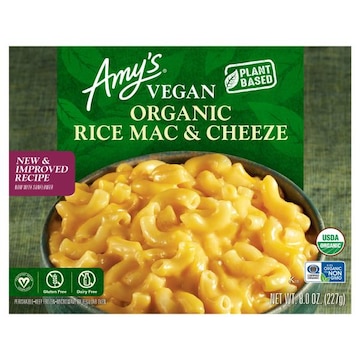 Amy's Rice Mac & Cheeze, Vegan
