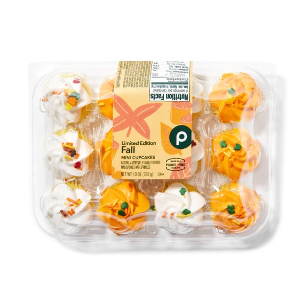 Mini Vanilla Fall Cupcakes 12ct Publix Super Markets