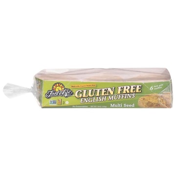 Food for Life Gluten Free Fork Split Multi Seed English Muffins