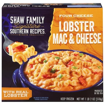 Shaw Family Southern Recipes Lobster Four Cheese Mac & Cheese