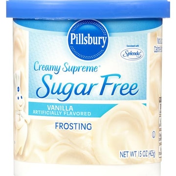Pillsbury Creamy Supreme Zero Sugar Vanilla Frosting