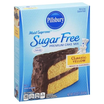 Pillsbury Moist Supreme Zero Sugar Yellow Cake Mix