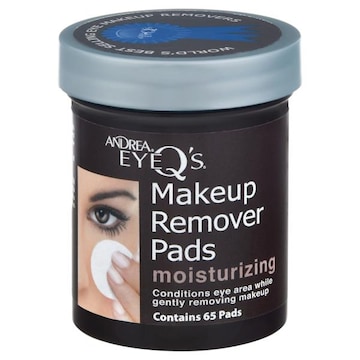 Andrea Eye Q's Makeup Remover Pads, Moisturizing