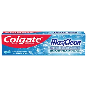 Colgate Max Clean Smart Foam With Whitening Toothpaste