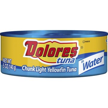 Dolores Yellowfin Tuna, Chunk Light, in Water