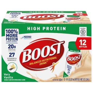 Boost Balanced Nutritional Drink, High Protein, Very Vanilla