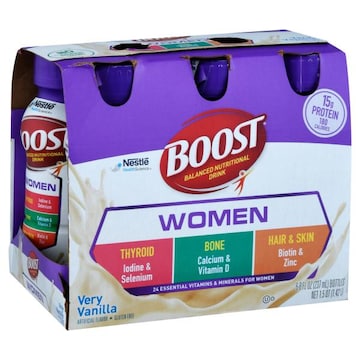 Boost Balanced Nutritional Drink, Very Vanilla, Women