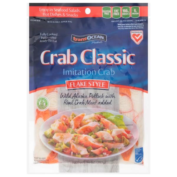 Trans Ocean Imitation Crab, Flake Style | Publix Super Markets