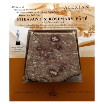 Alexian Pheasant & Rosemary Pate, with Pork and Duck
